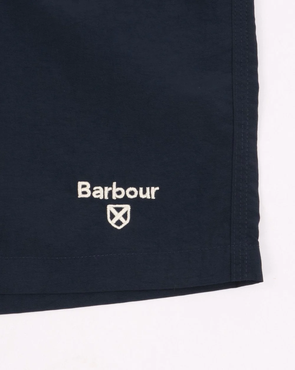 Barbour Logo Swim Shorts Navy - Image 2