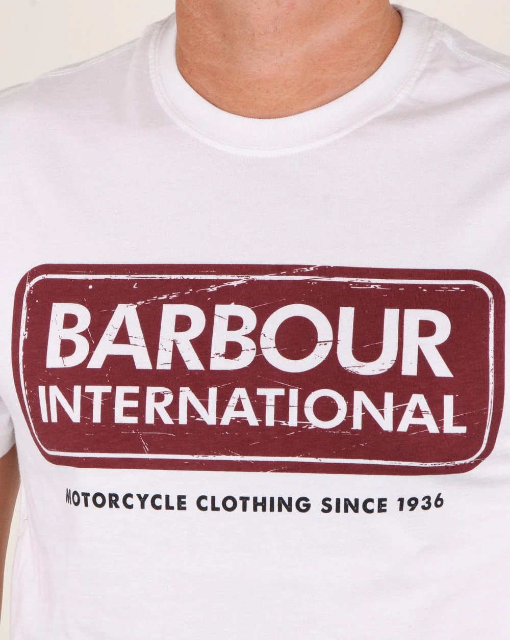 Barbour Logo T-shirt White - Image 2