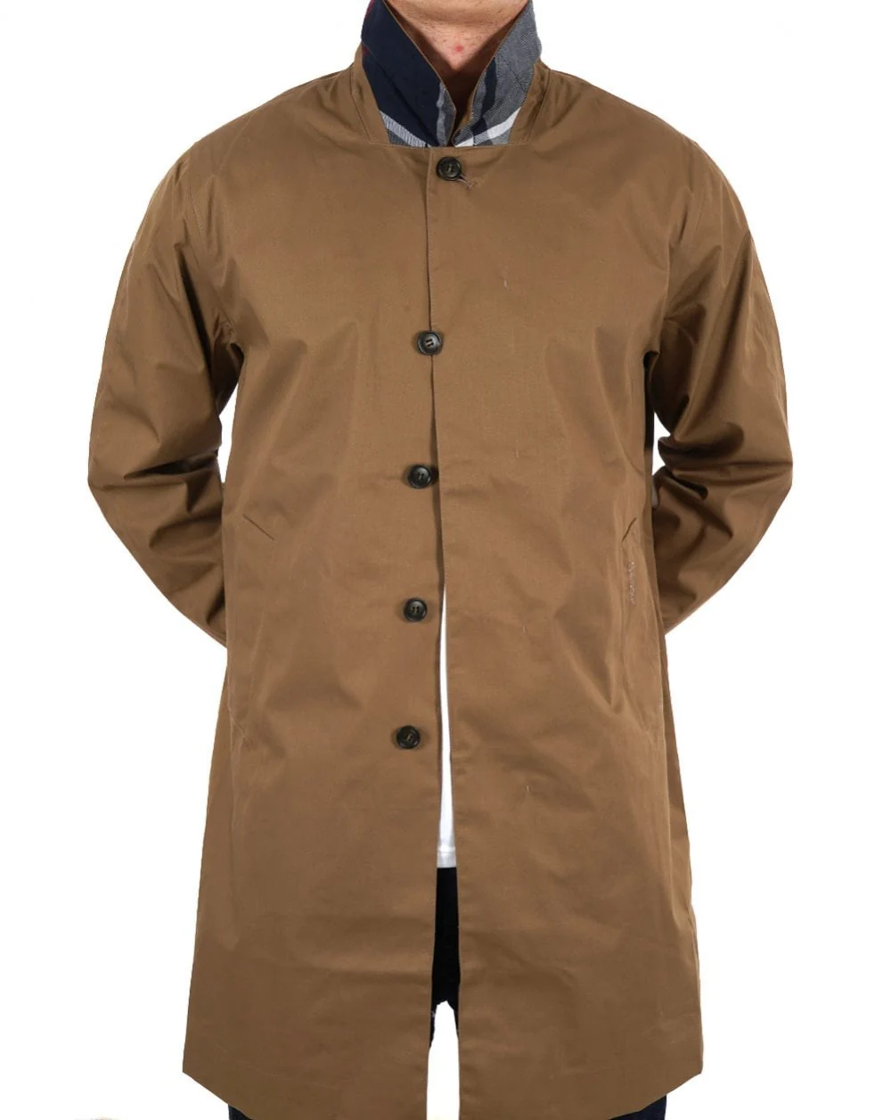 Barbour Lorden Waterproof Mac Sand - Image 2
