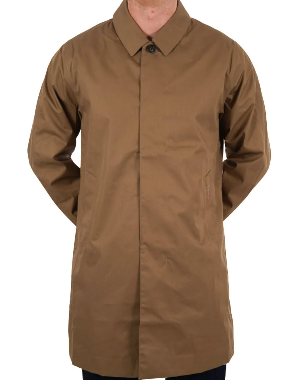 Barbour Lorden Waterproof Mac Sand - Image 3