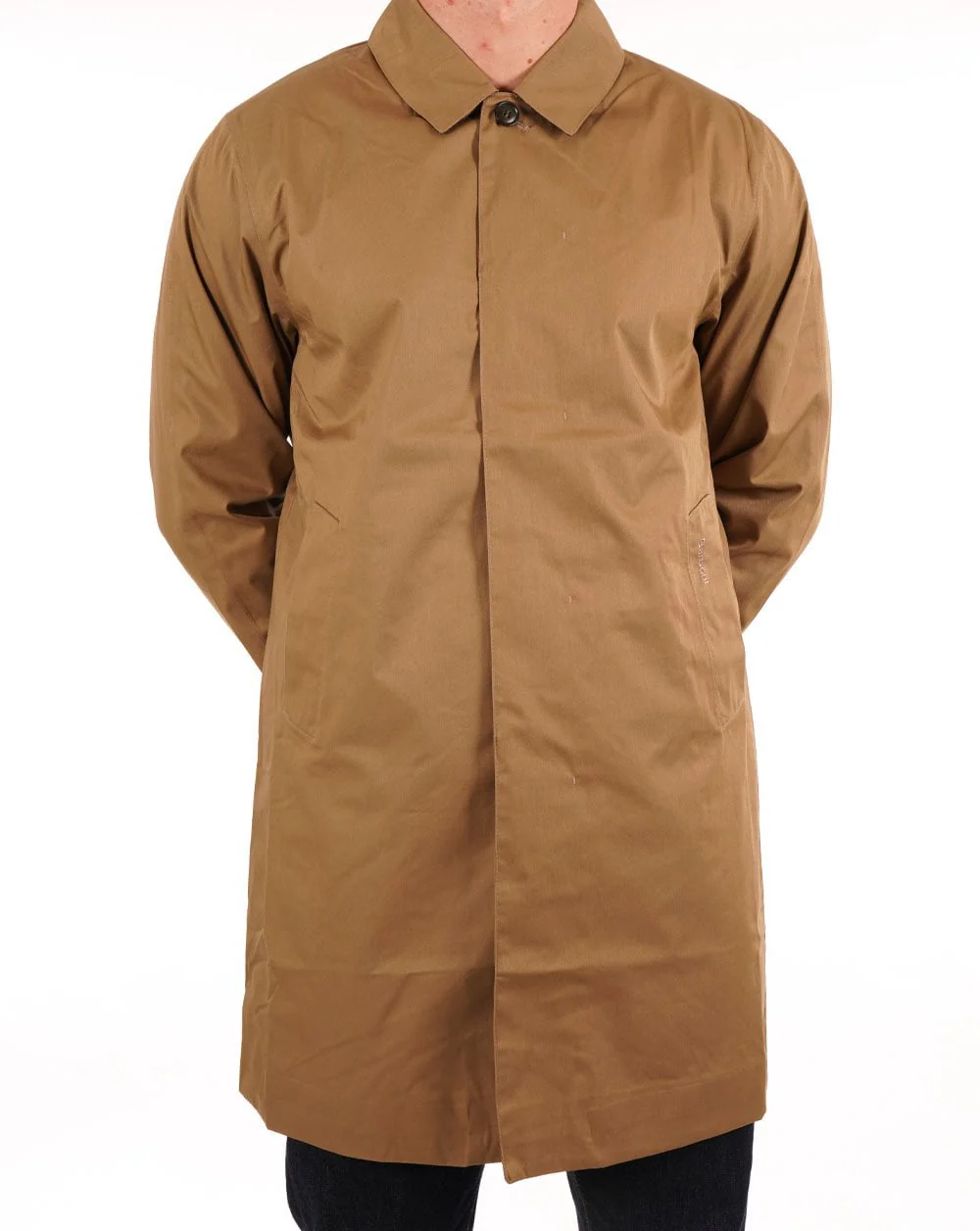 Barbour Lorden Waterproof Mac Sand - Image 3