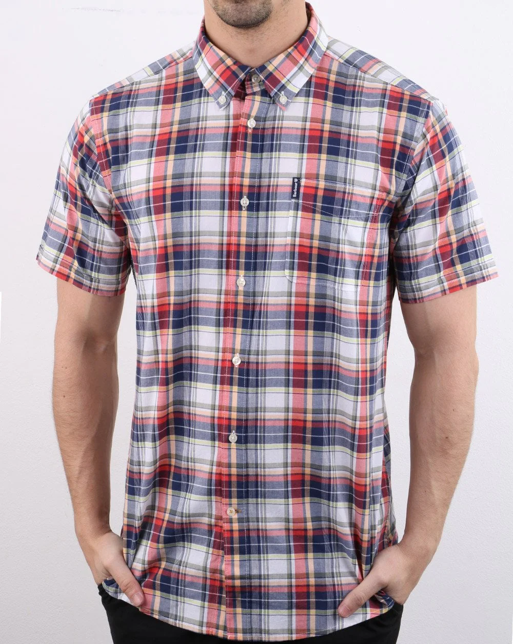 Barbour Madras Shirt Pink