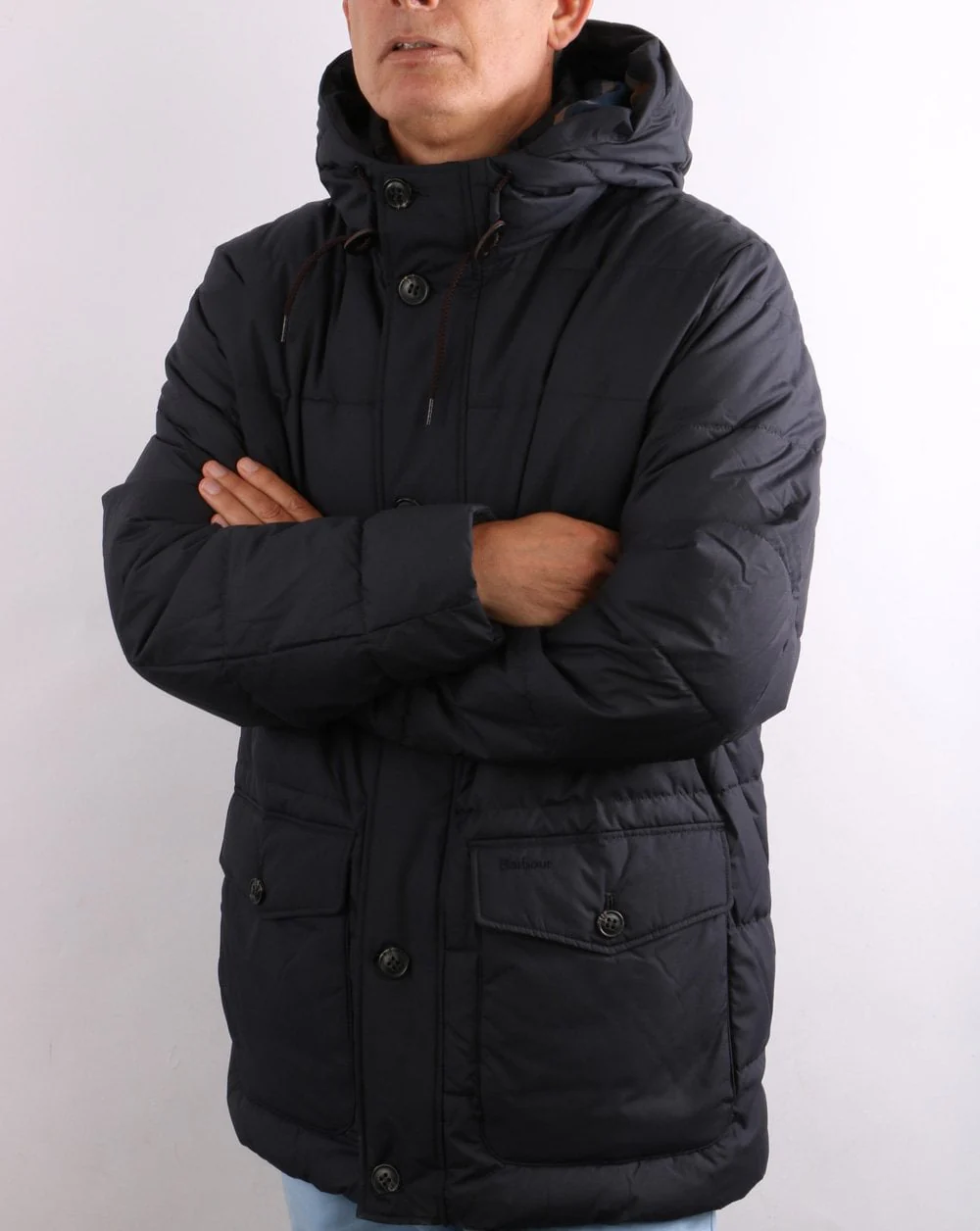 Barbour Mobury Quilt Jacket Navy - Image 2
