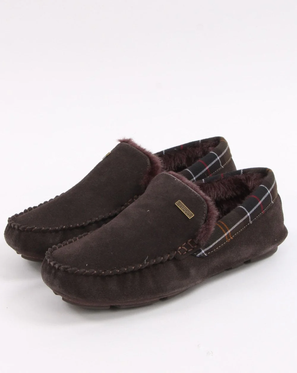 Barbour Monty Slipper Brown - Image 2