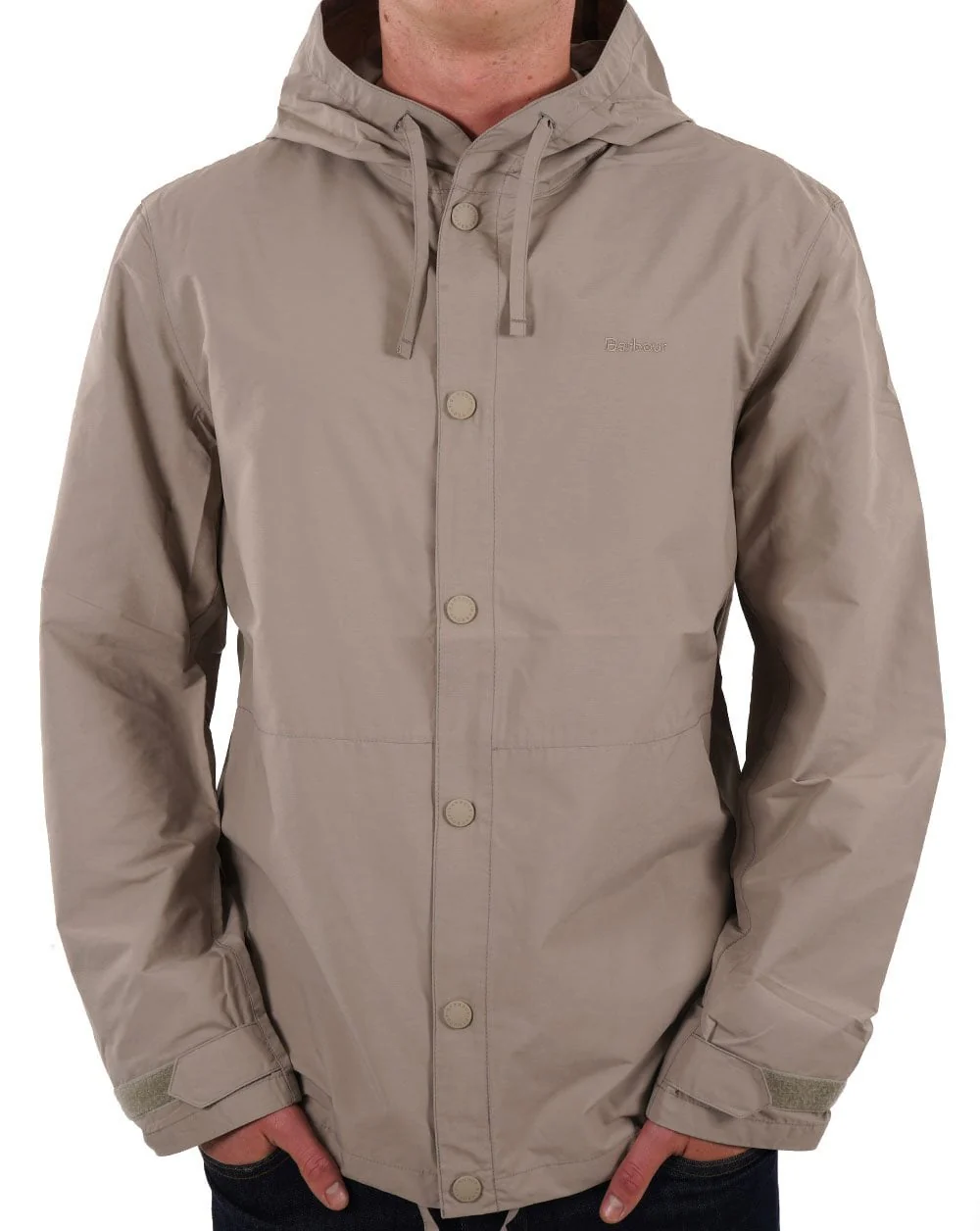 Barbour Newland Showerproof Jacket Concrete