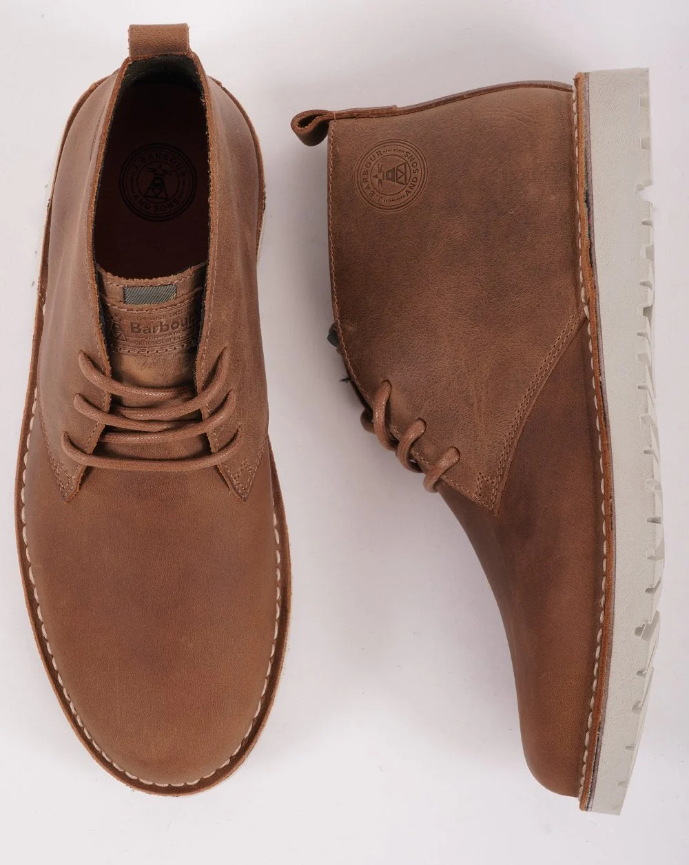 Barbour Oak Boot Cognac - Image 4