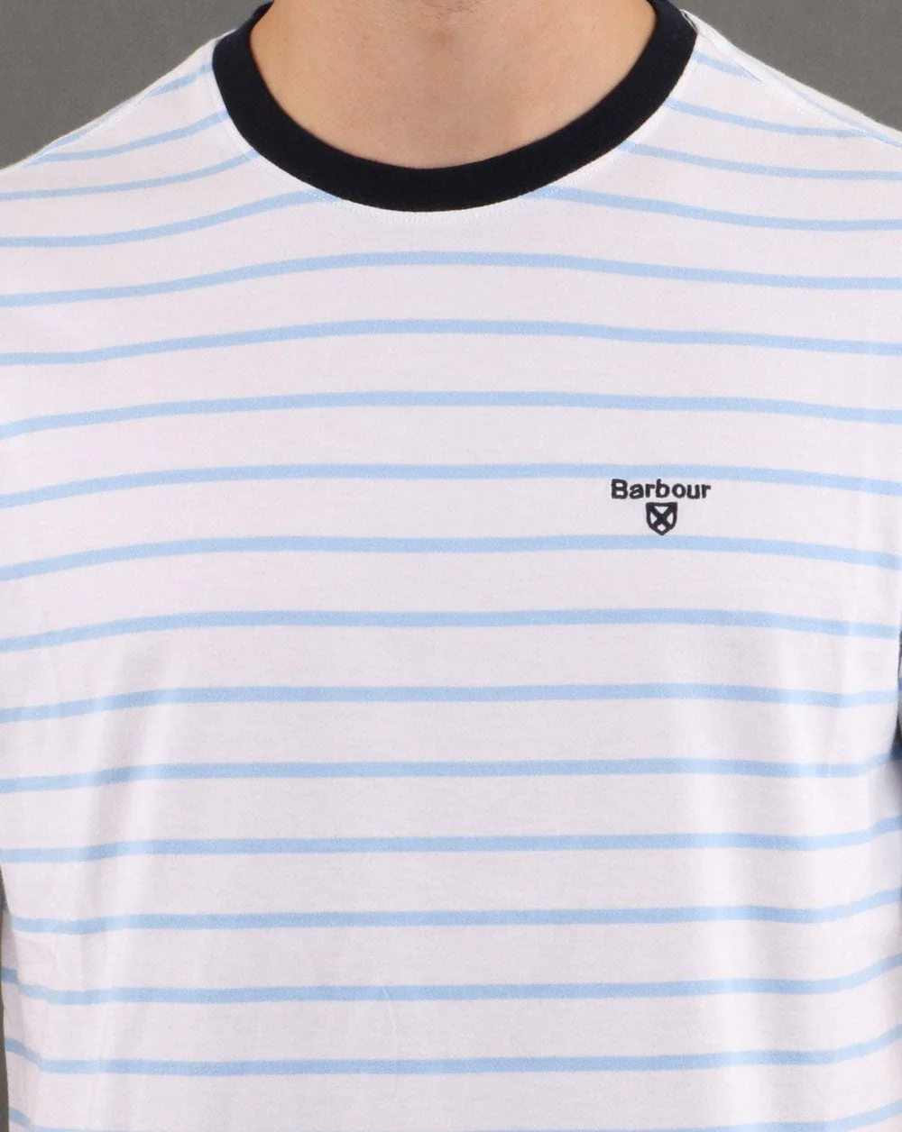 Barbour Portree Tee Blue - Image 4