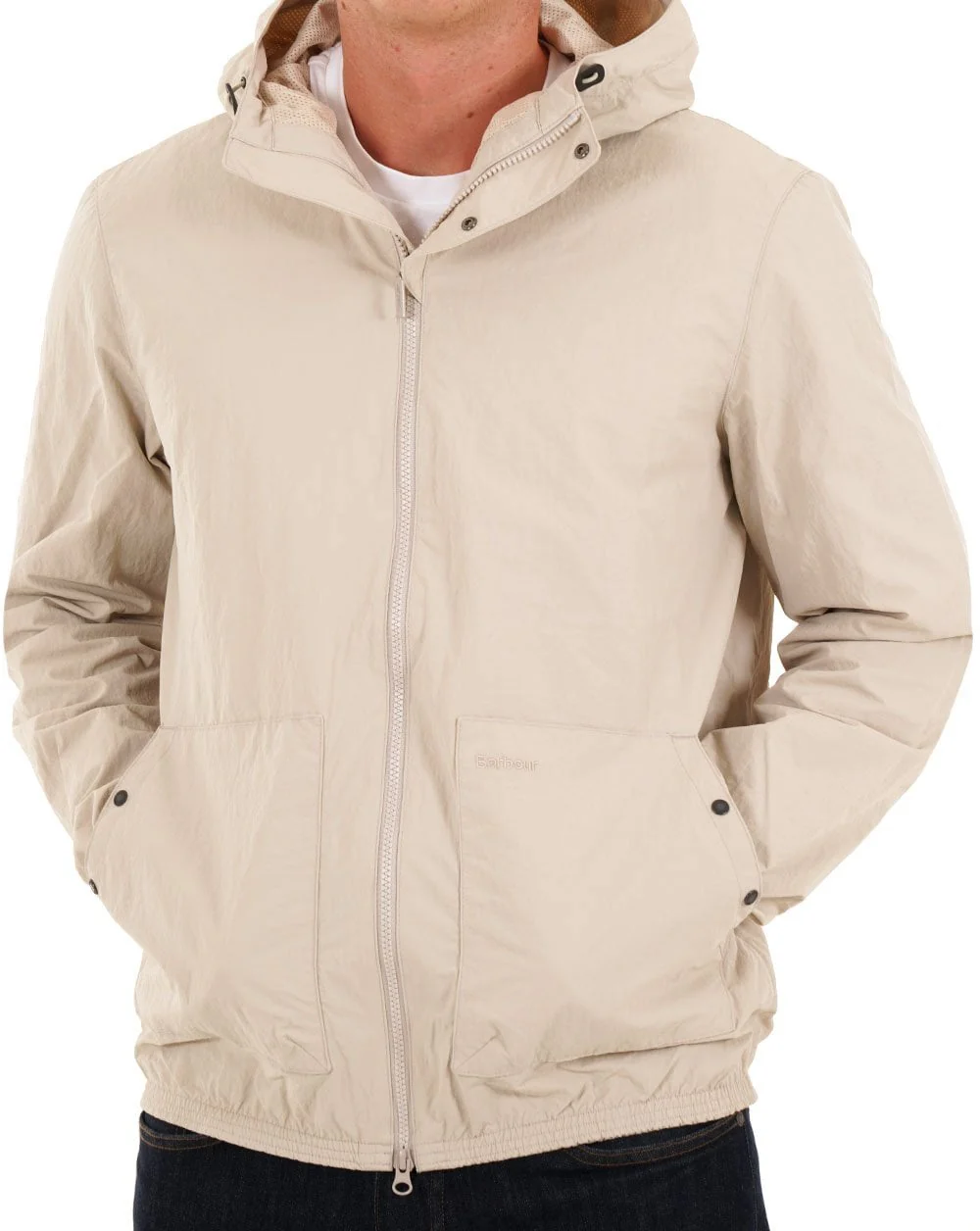 Barbour Riverdale Showerproof Jacket Mist - Image 4