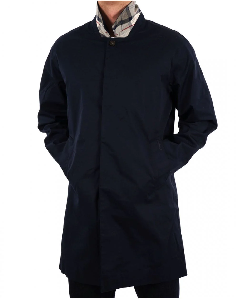 Barbour Rokig Waterproof Mac Navy