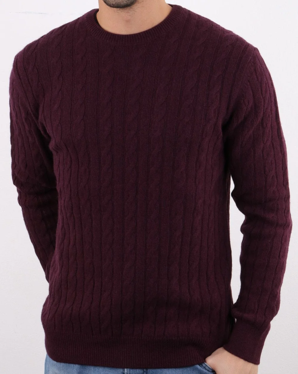 Barbour Sanda Jumper Burgundy - Image 2