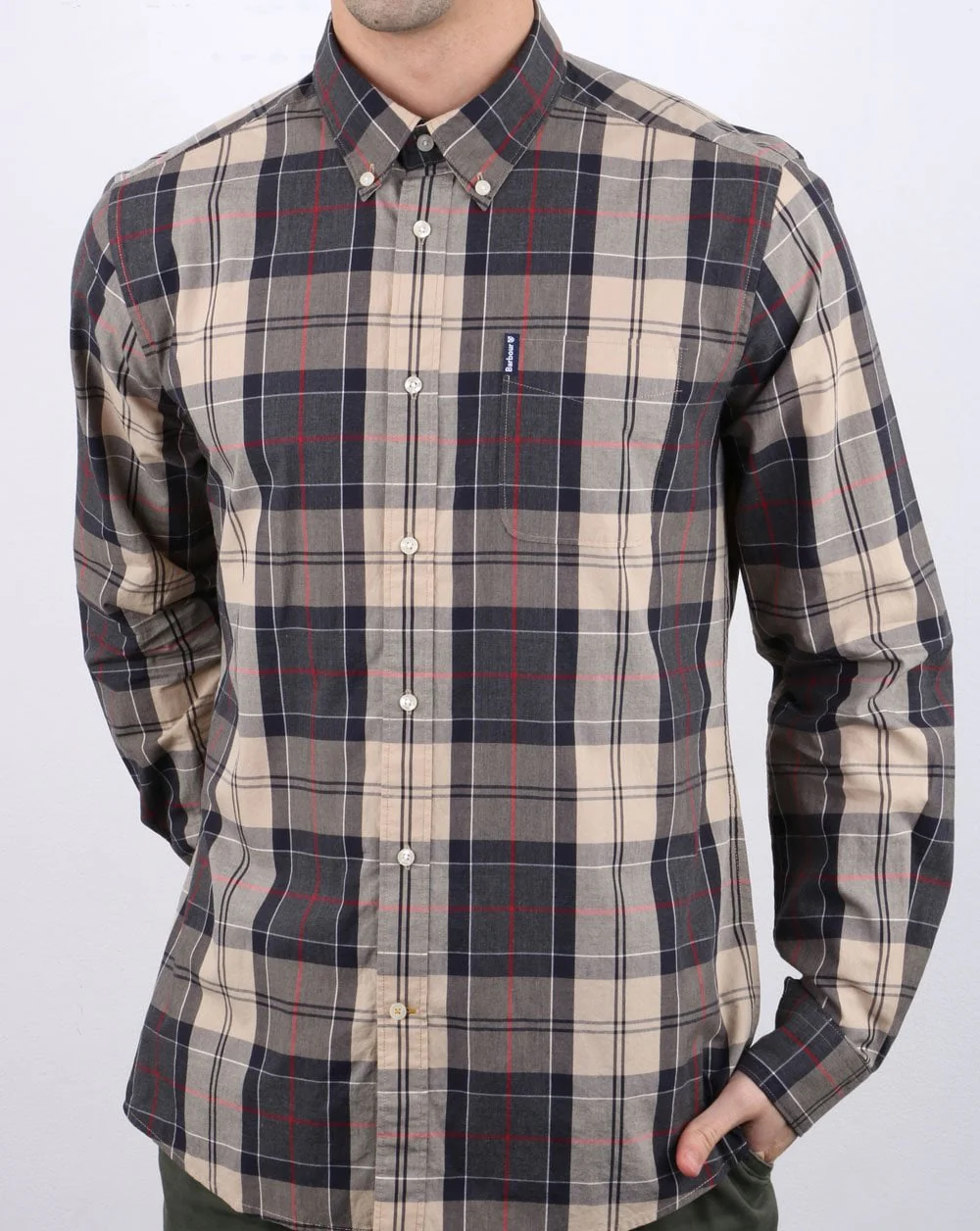 Barbour Sandwood Shirt Stone - Image 2
