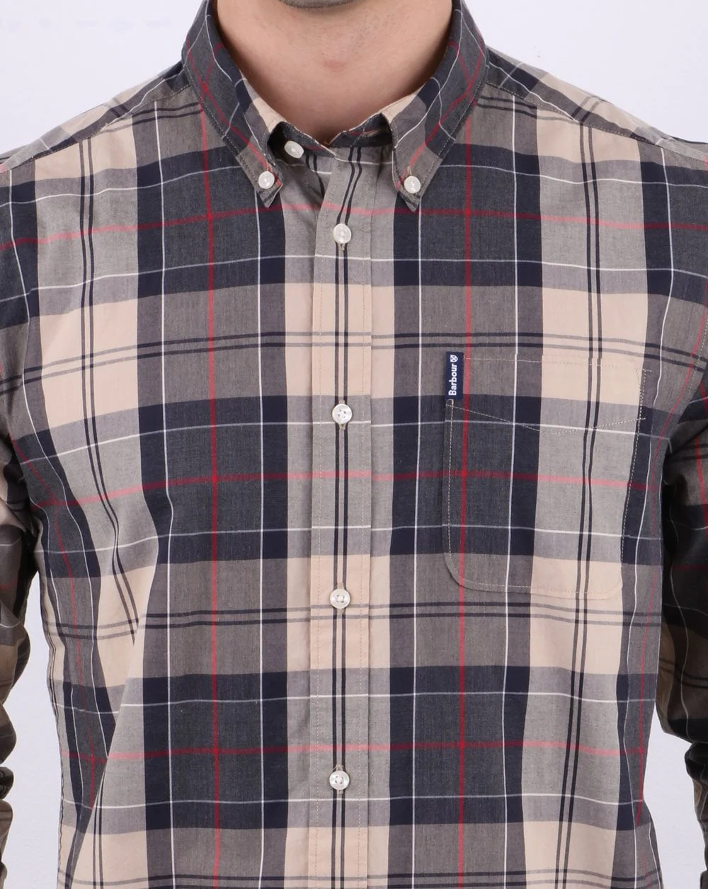 Barbour Sandwood Shirt Stone - Image 4