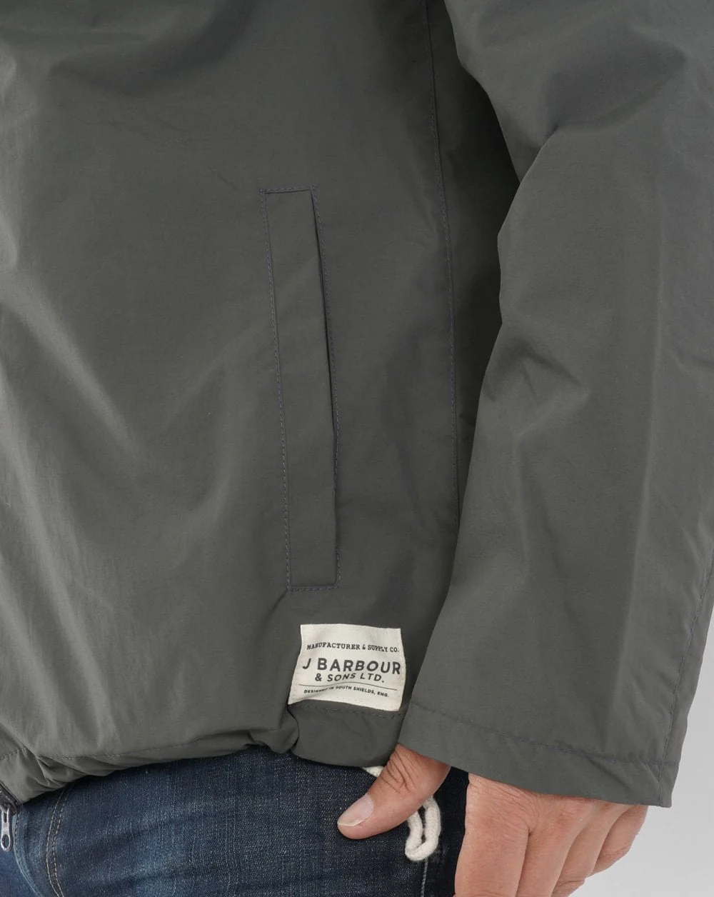 Barbour Selby Jacket Charcoal - Image 3