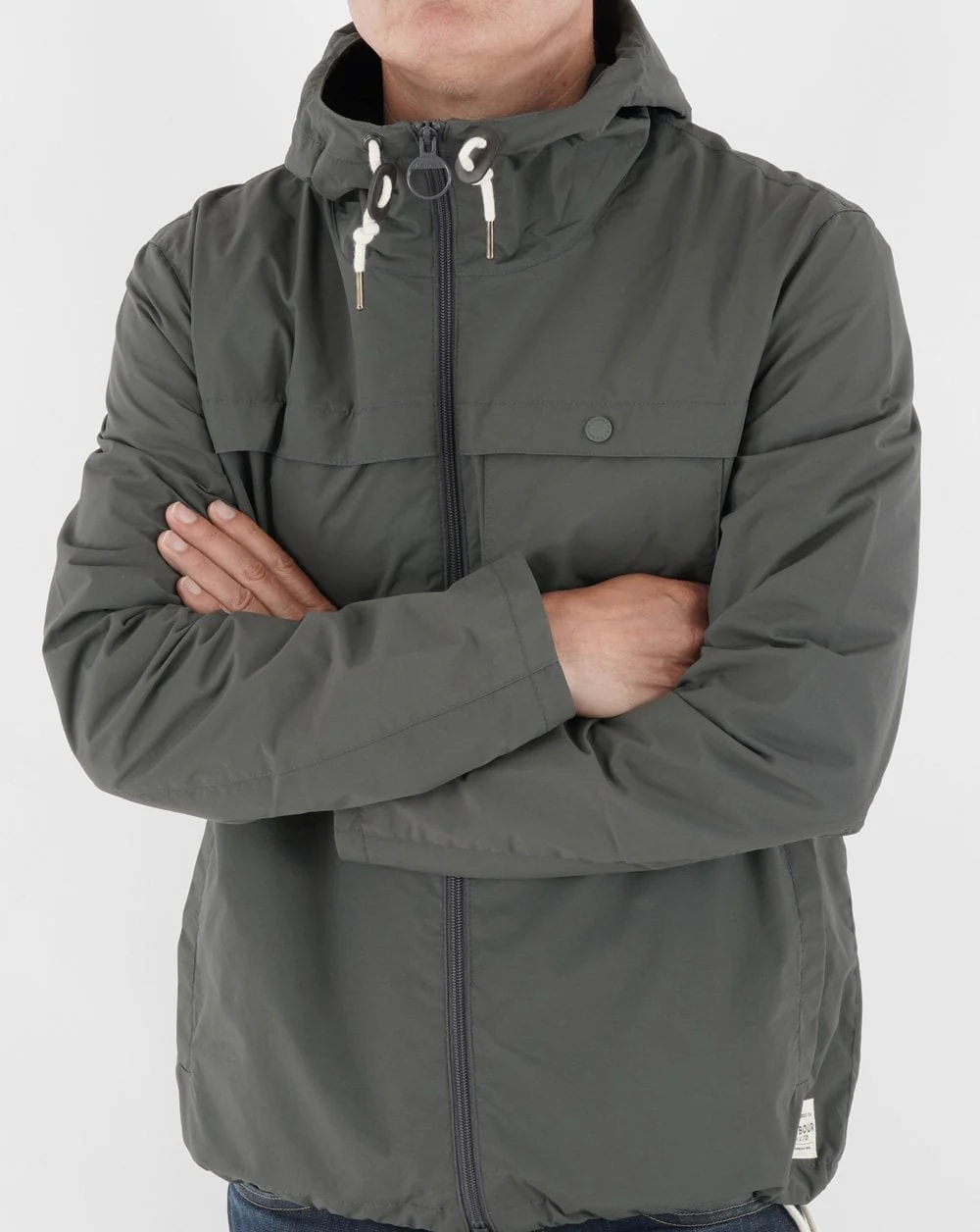 Barbour Selby Jacket Charcoal - Image 4