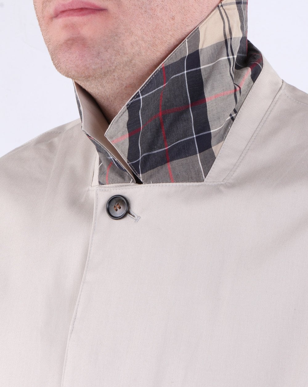 Barbour Selkig Mac Jacket Stone - Image 4