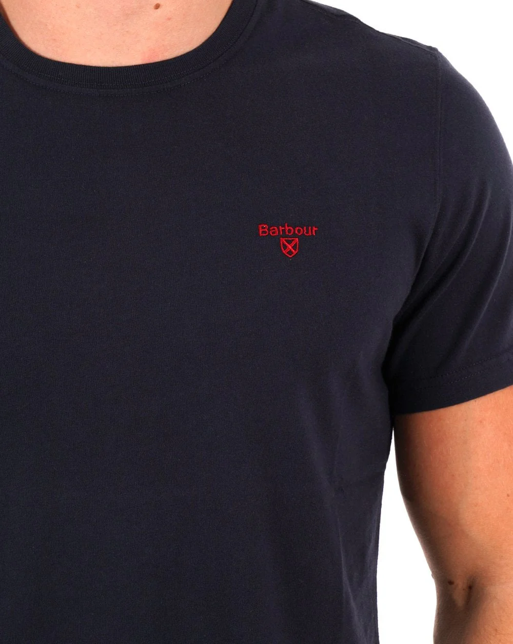 Barbour Sports T Shirt Navy - Image 2