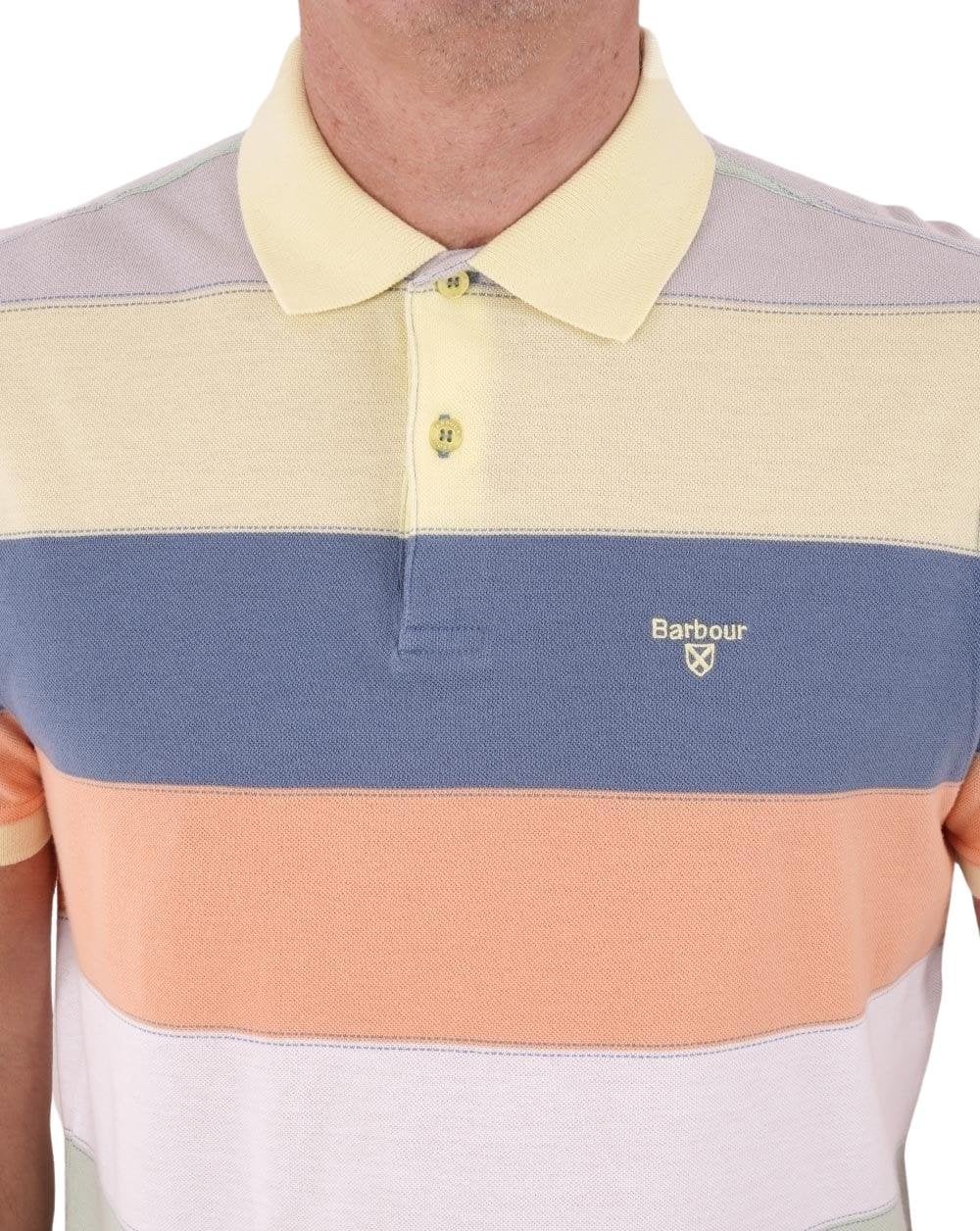 Barbour Stanton Polo Lemon Zest - Image 2