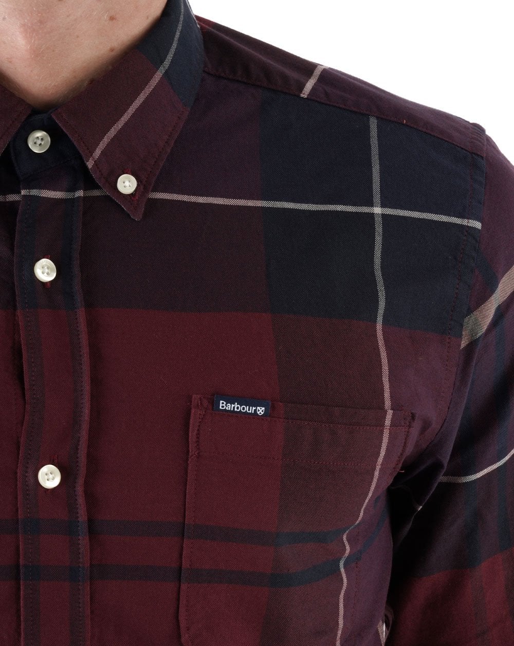 Barbour Stirling Tailored Shirt Cordovan Tartan - Image 2