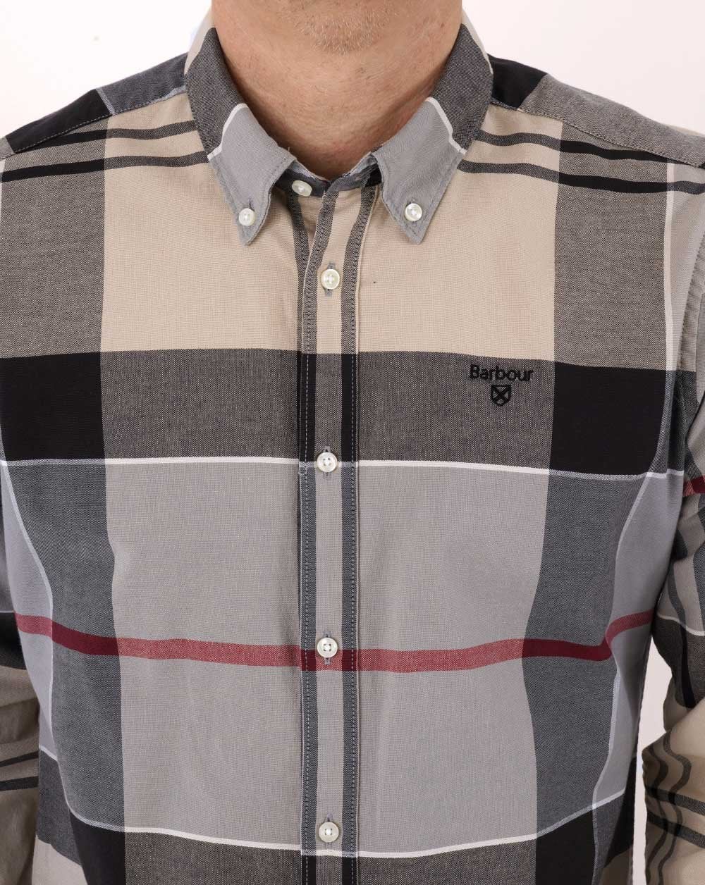 Barbour Sutherland Tailored Shirt Dress Tartan - Image 2
