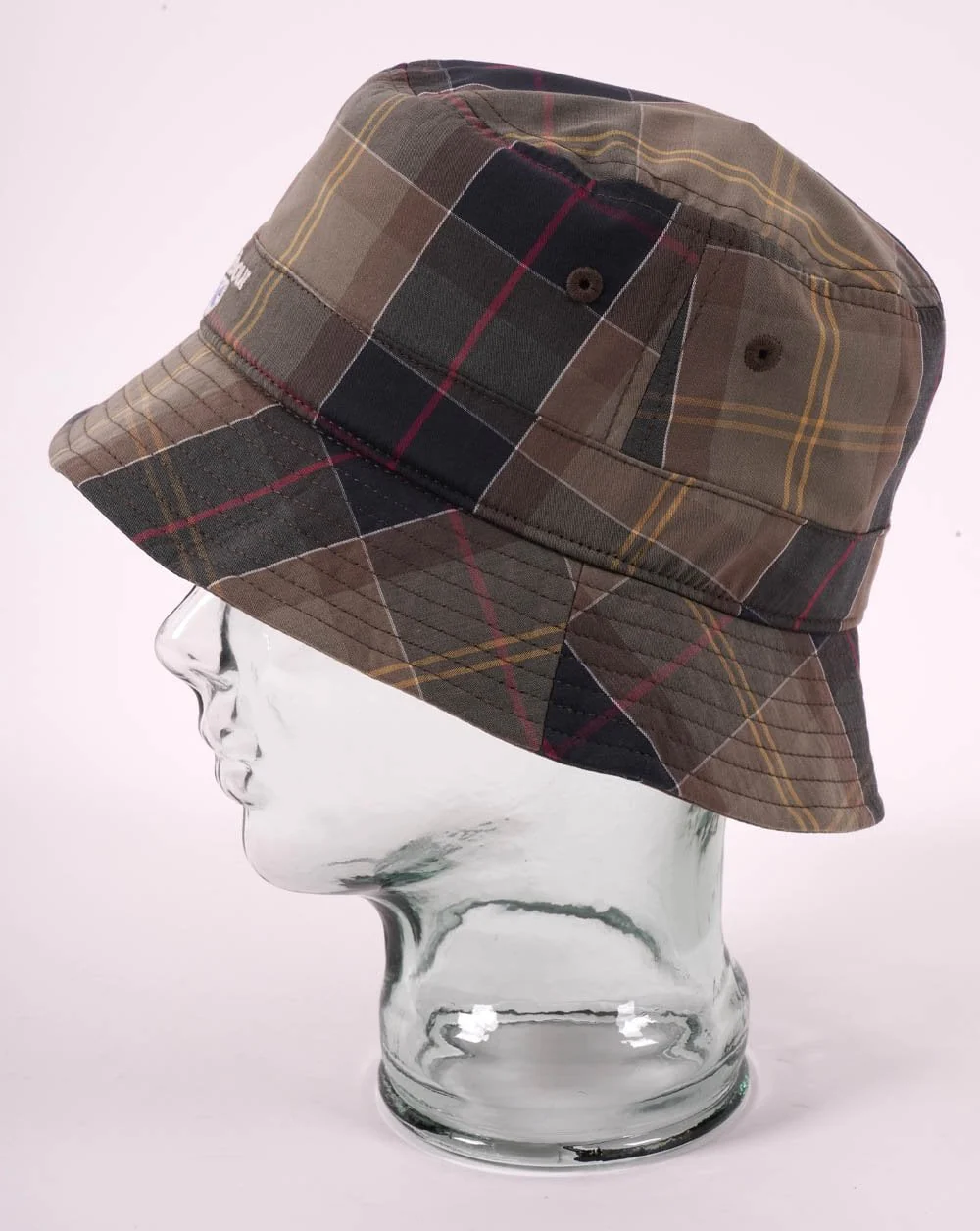 Barbour Tartan Bucket Hat Classic Tartan - Image 2