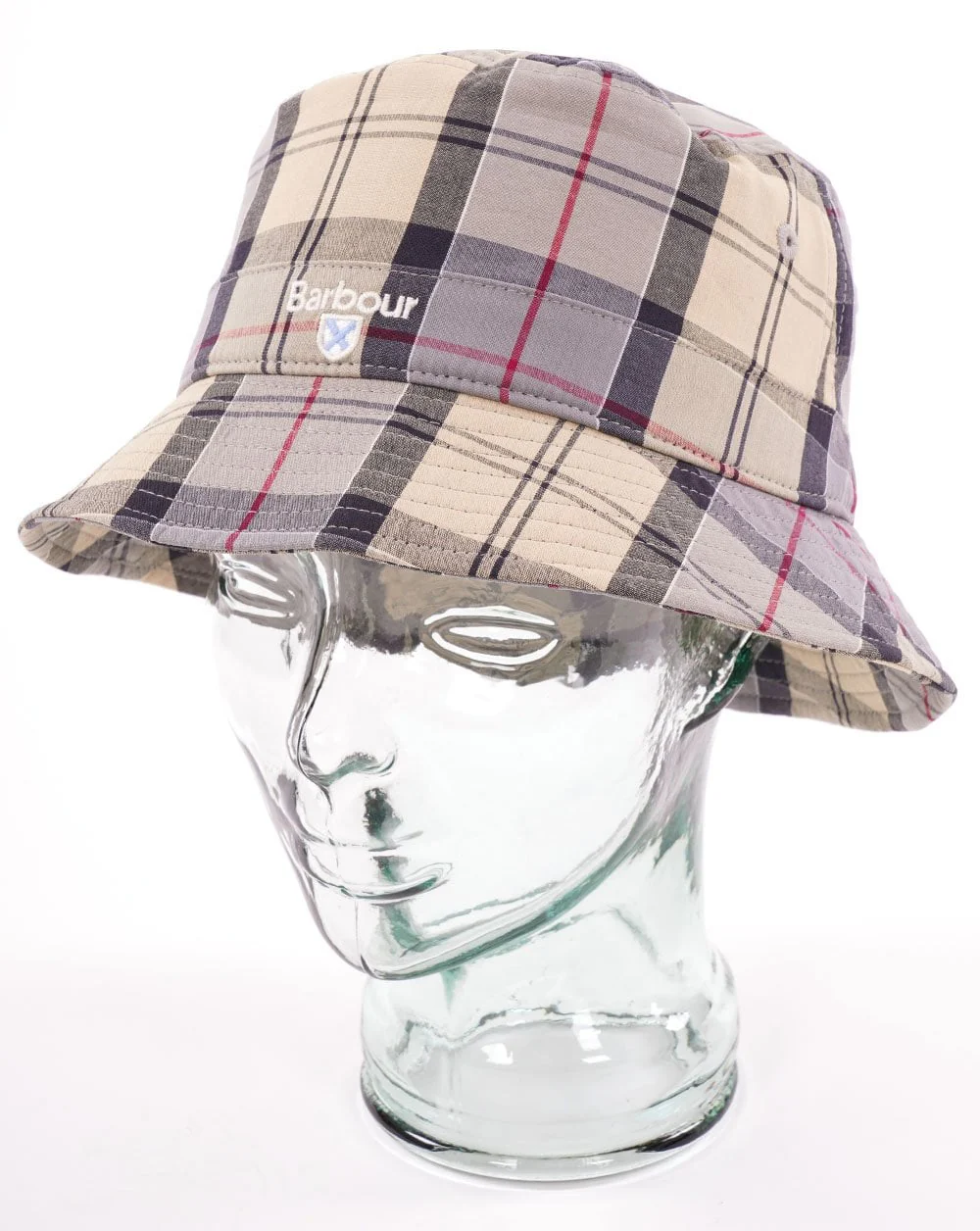 Barbour Tartan Bucket Hat Dress Tartan - Image 3