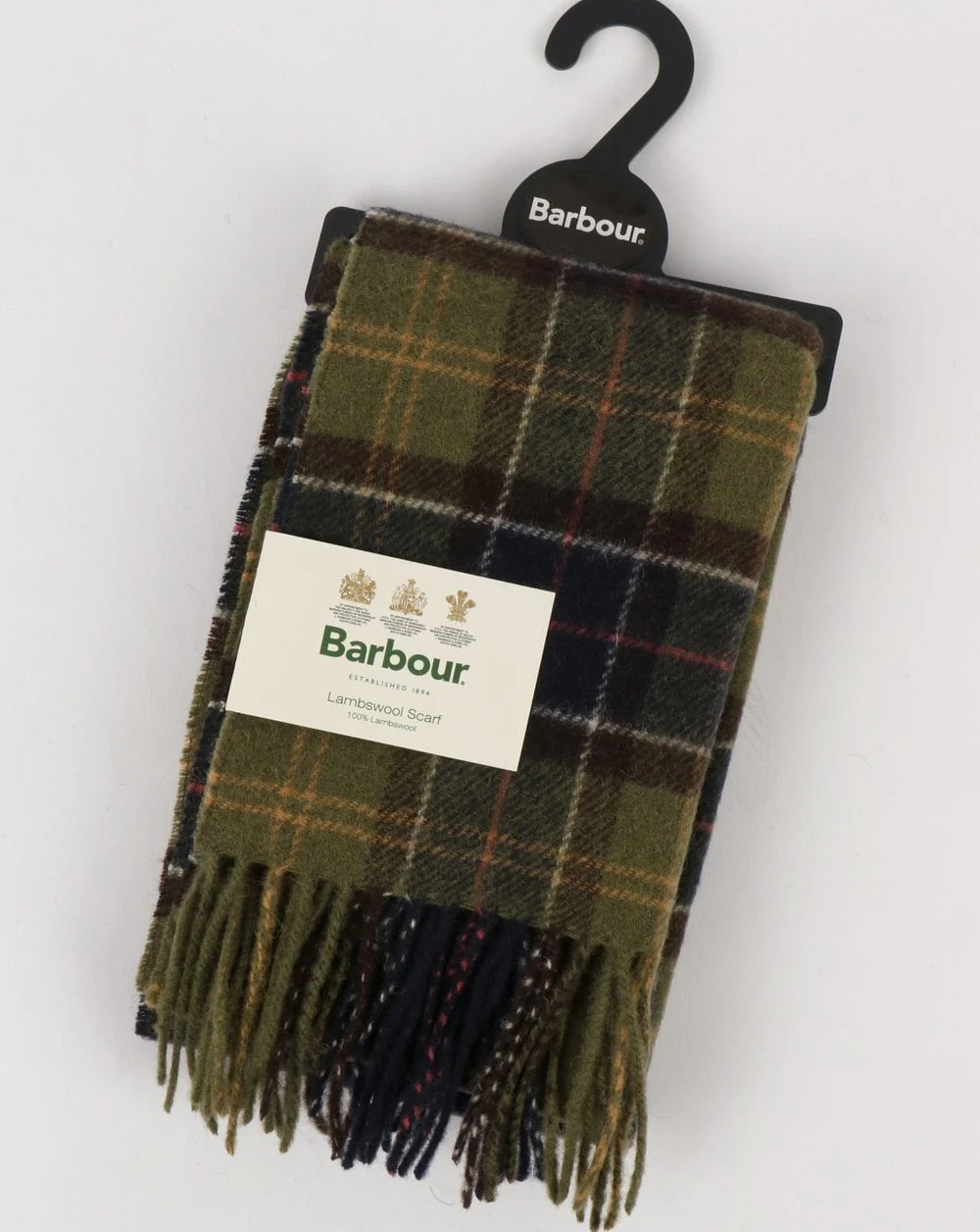 Barbour Tartan Lambswool Scarf Classic - Image 2