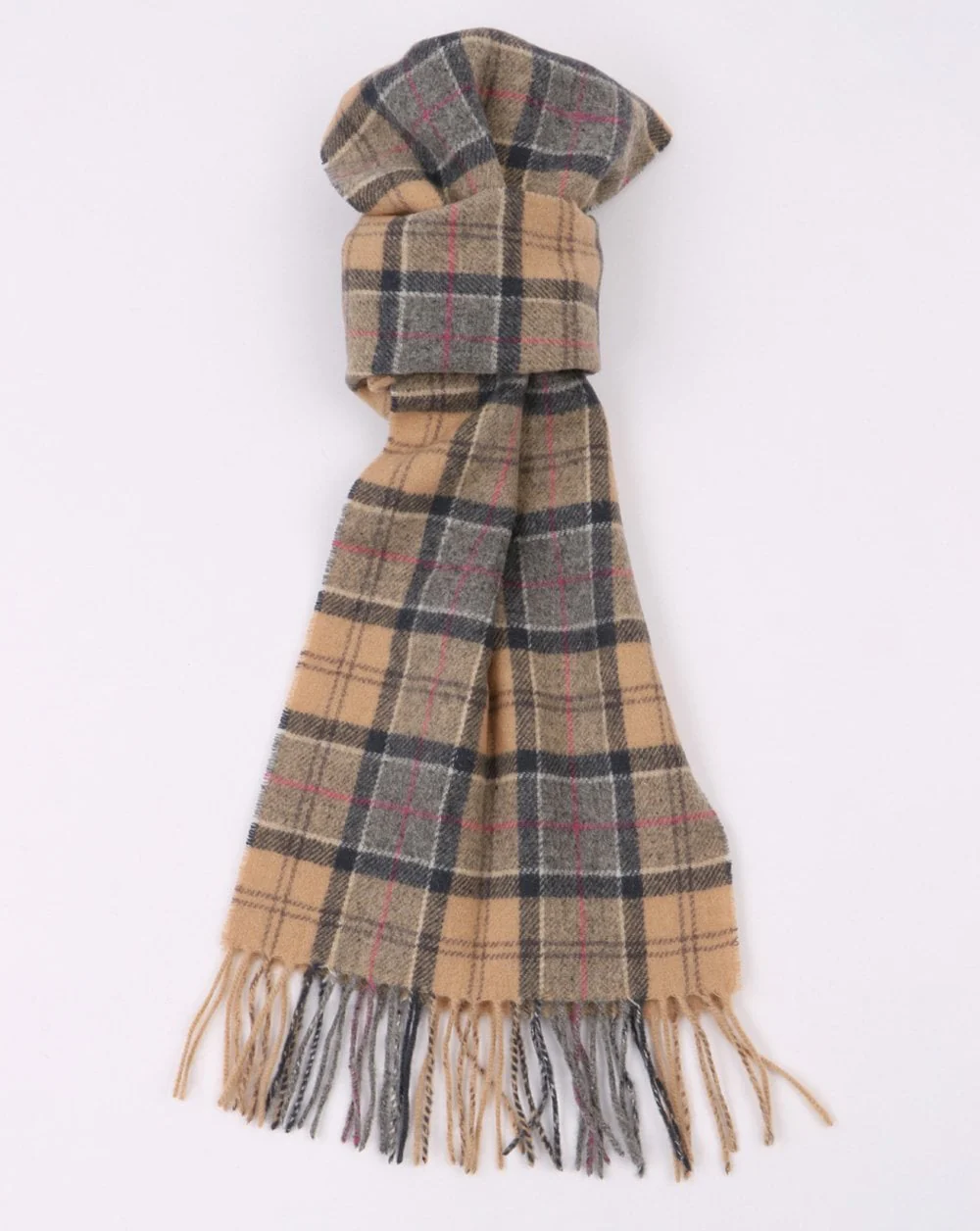 Barbour Tartan Lambswool Scarf Dress Tartan