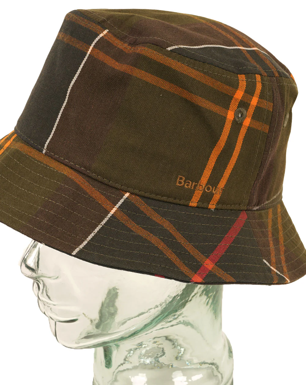 Barbour Telfield Tartan Bucket Hat Dress Tartan - Image 3