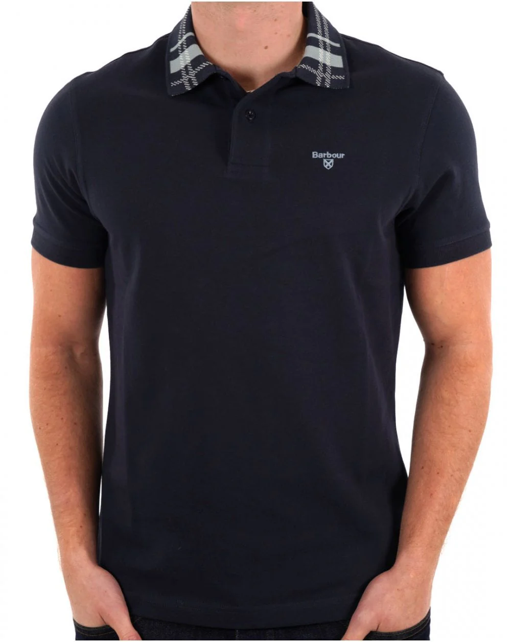 Barbour Trematon Polo Shirt Navy - Image 3