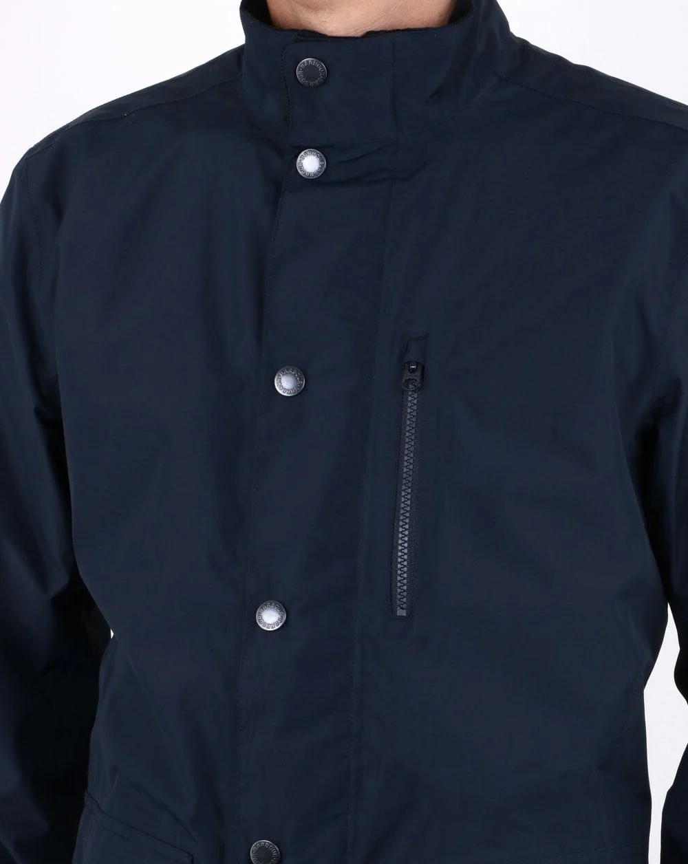 Barbour Urma fully waterproof Jacket Navy - Image 3
