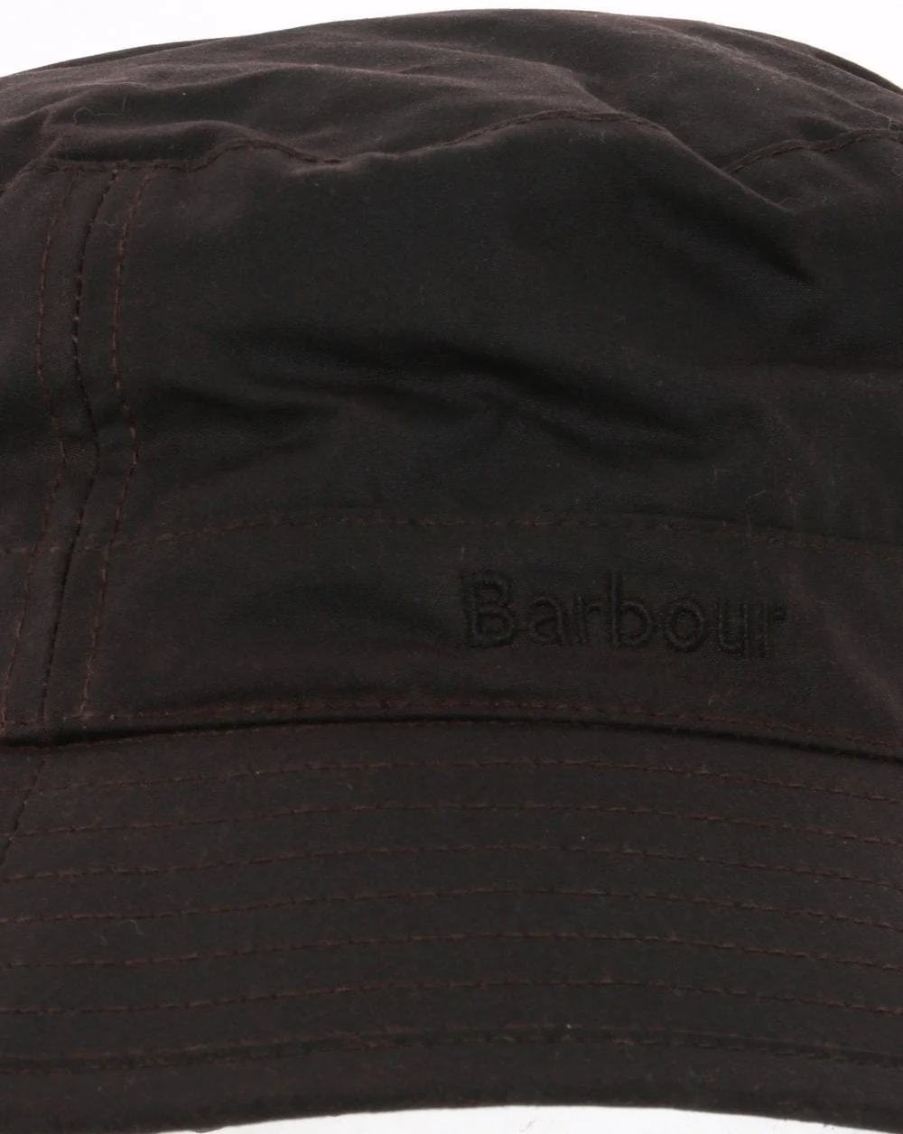 Barbour Wax Sports Hat Rustic Brown - Image 2