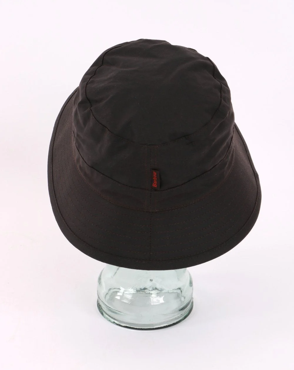 Barbour Wax Sports Hat Rustic Brown - Image 3