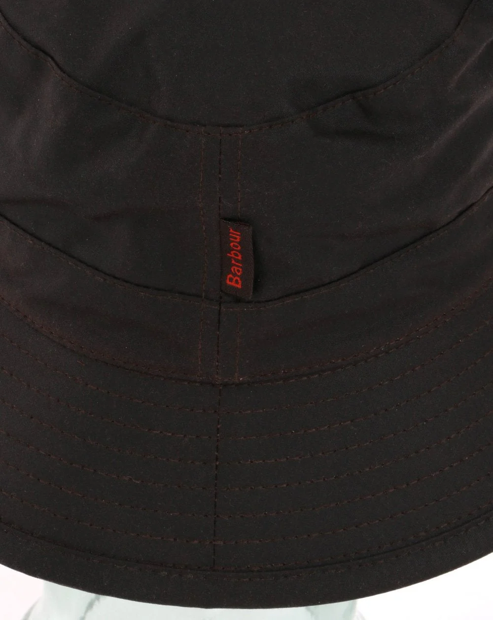 Barbour Wax Sports Hat Rustic Brown - Image 4