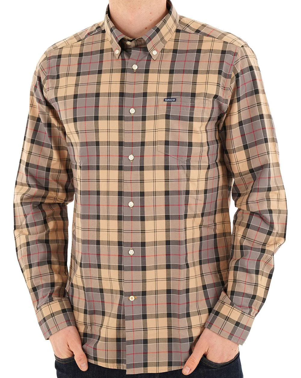 Barbour Wetherham Tailored Shirt Dress Tartan - Image 3