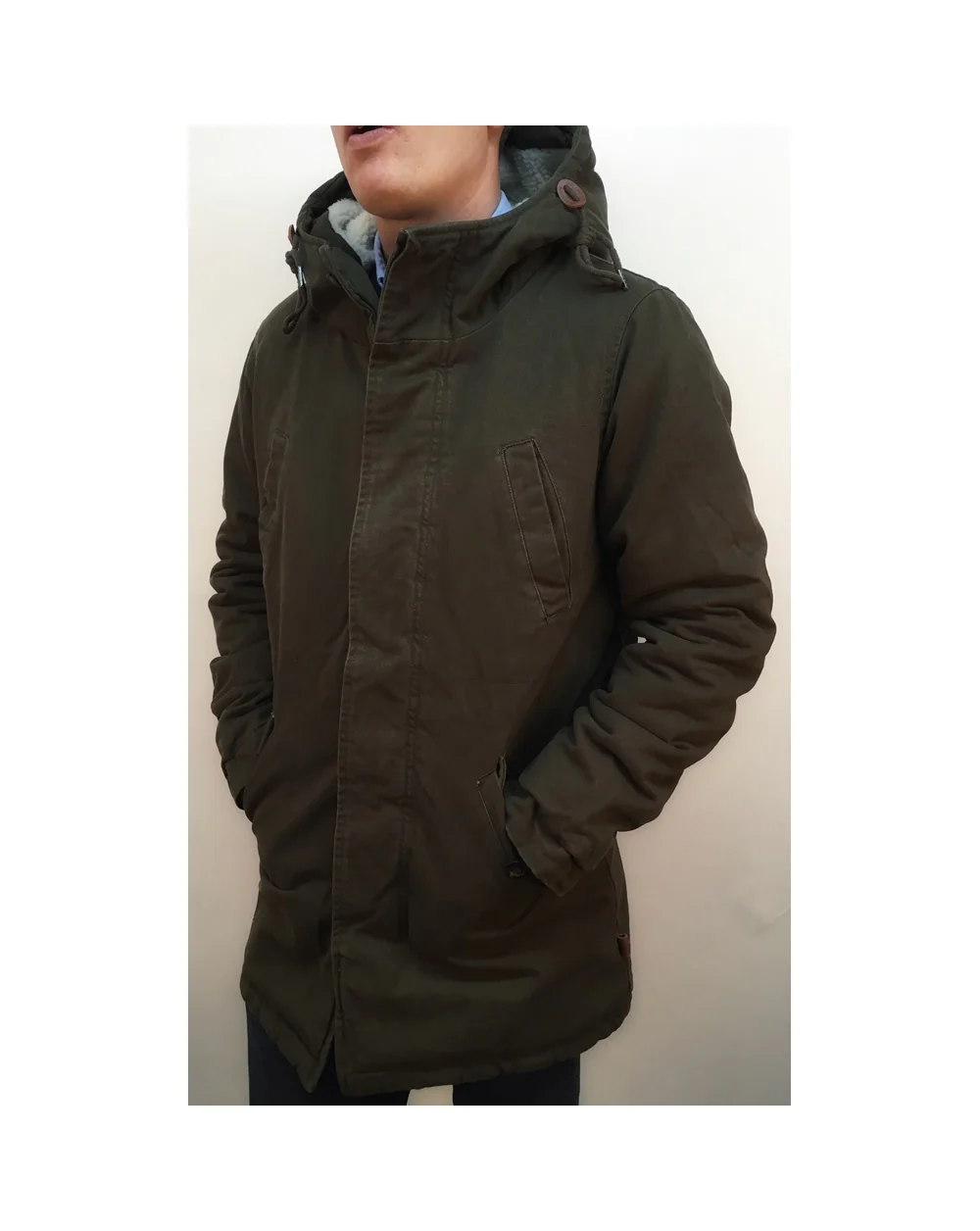 Bellfield Bres Jacket Khaki Green