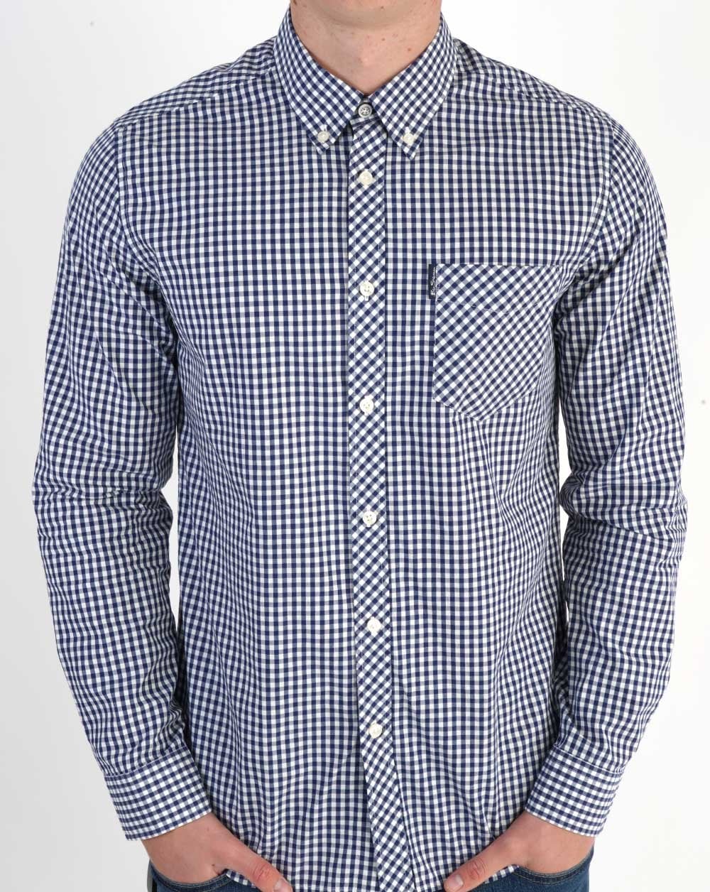 Ben Sherman Gingham Shirt in Blue - Image 2