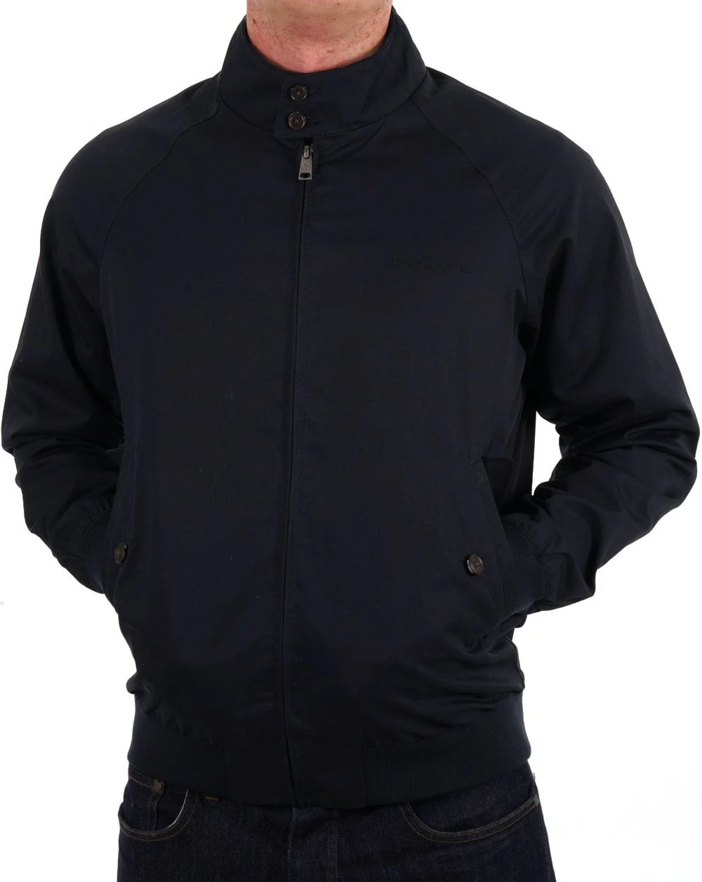 Ben Sherman Harrington Jacket Navy - Image 3