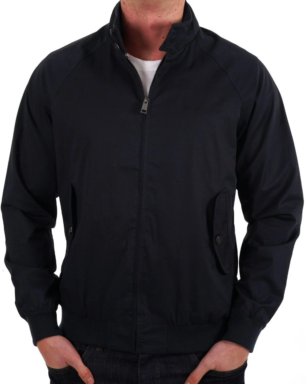 Ben Sherman Harrington Jacket Navy - Image 4