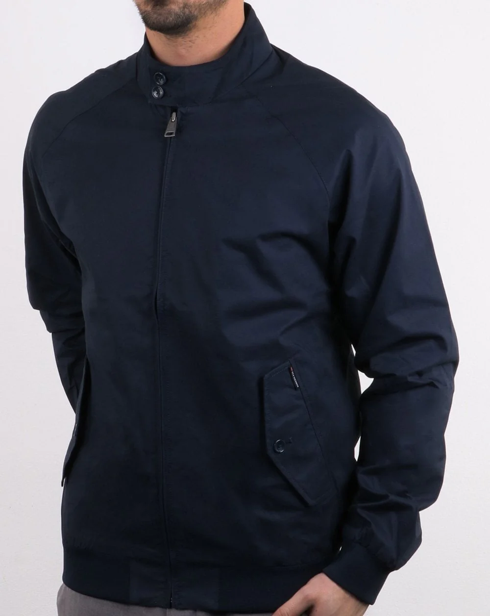 Ben Sherman Harrington Jacket Navy - Image 2