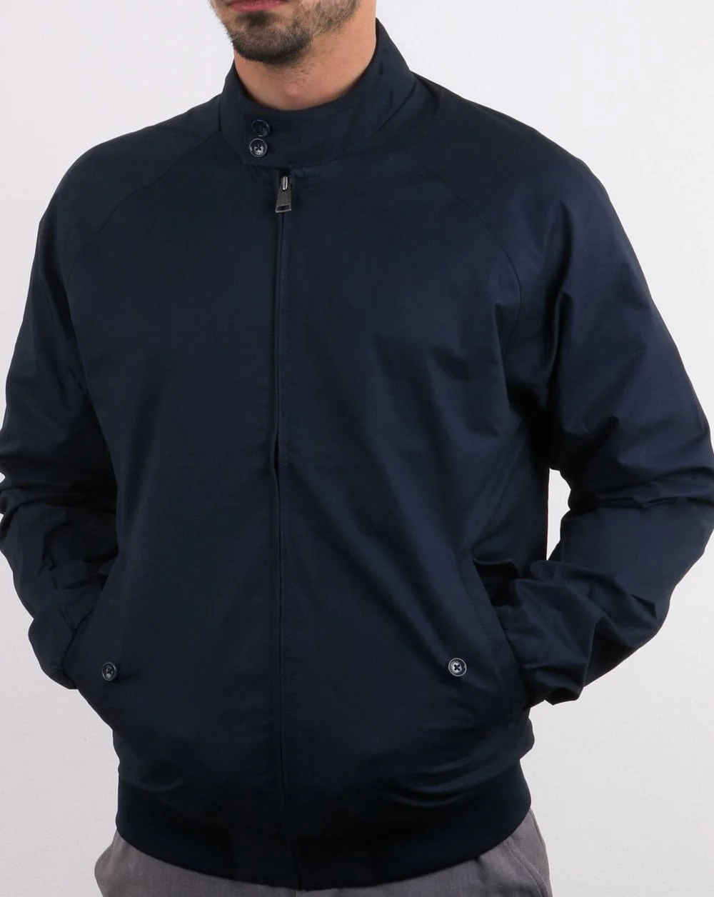 Ben Sherman Harrington Jacket Navy - Image 3