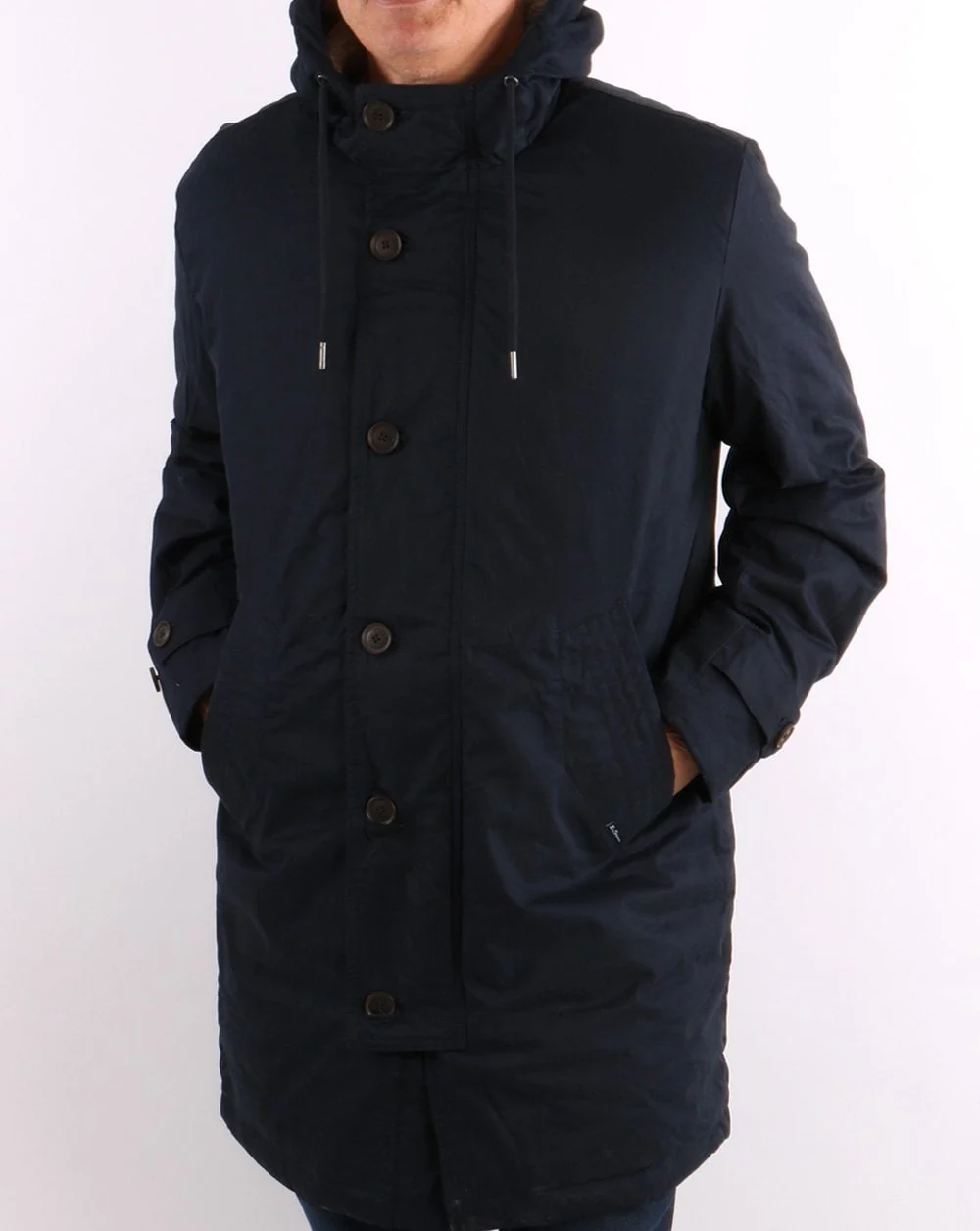 Ben Sherman Modern Parka Navy - Image 2