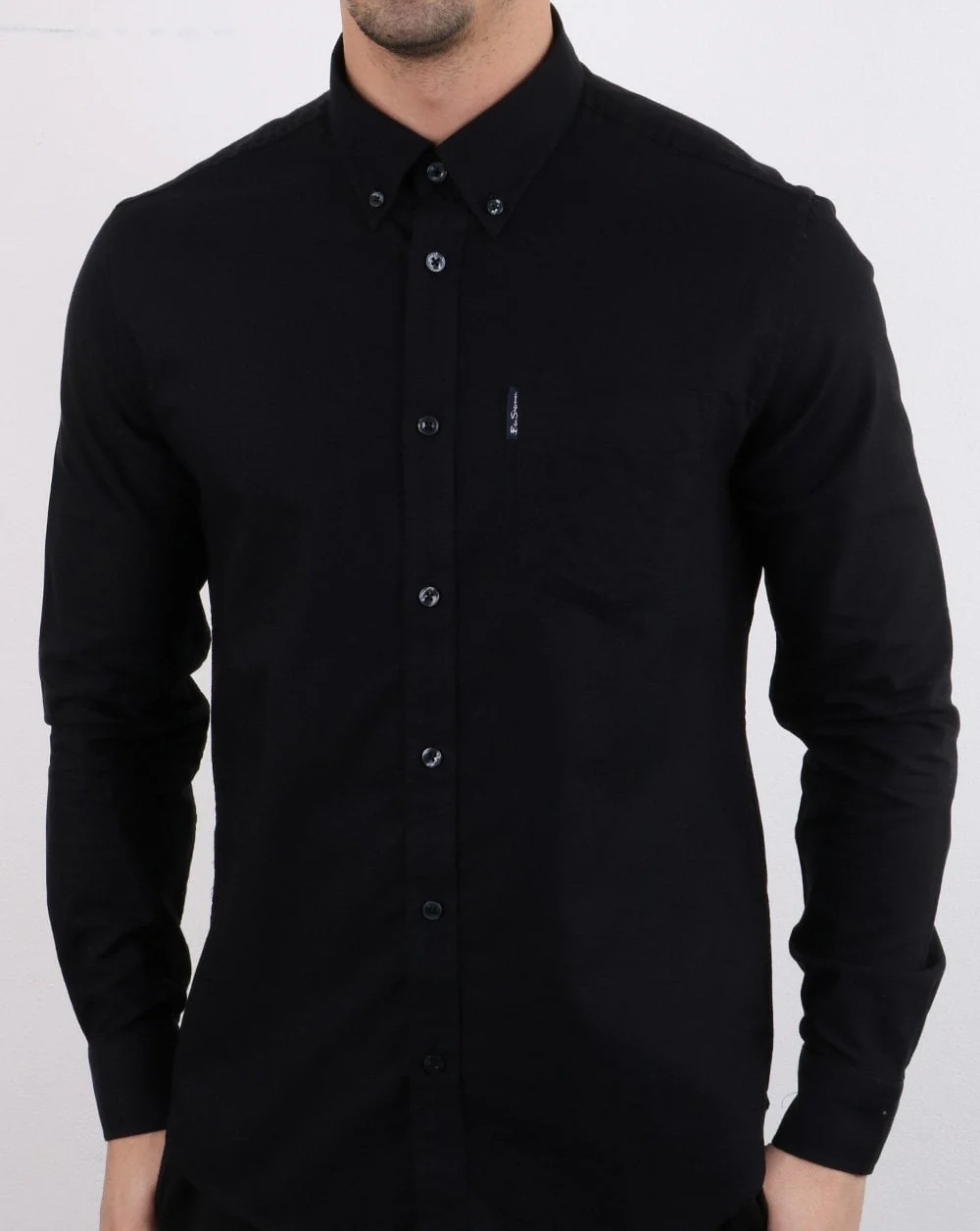 Ben Sherman Oxford Shirt Black