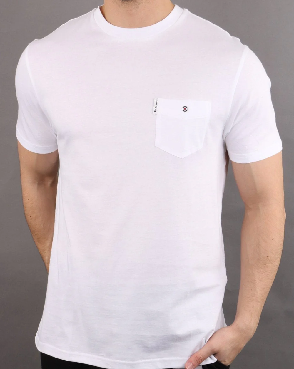 Ben Sherman Pocket T-shirt White - Image 2