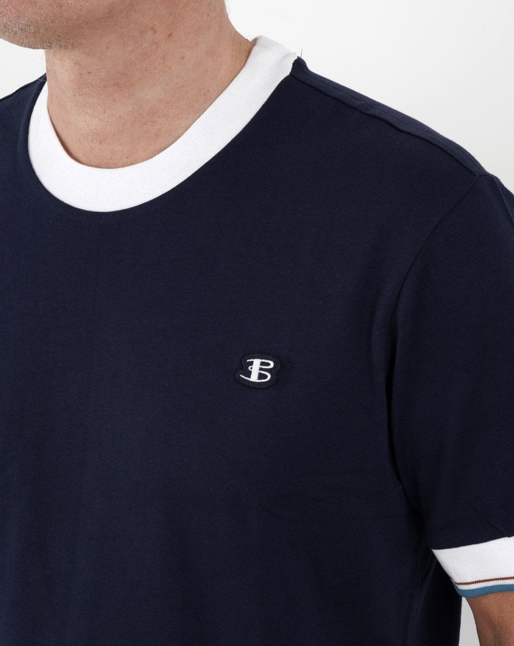 Ben Sherman Ringer T-shirt Navy - Image 2
