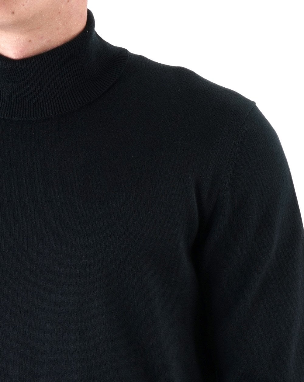 Ben Sherman Roll Neck Black - Image 2