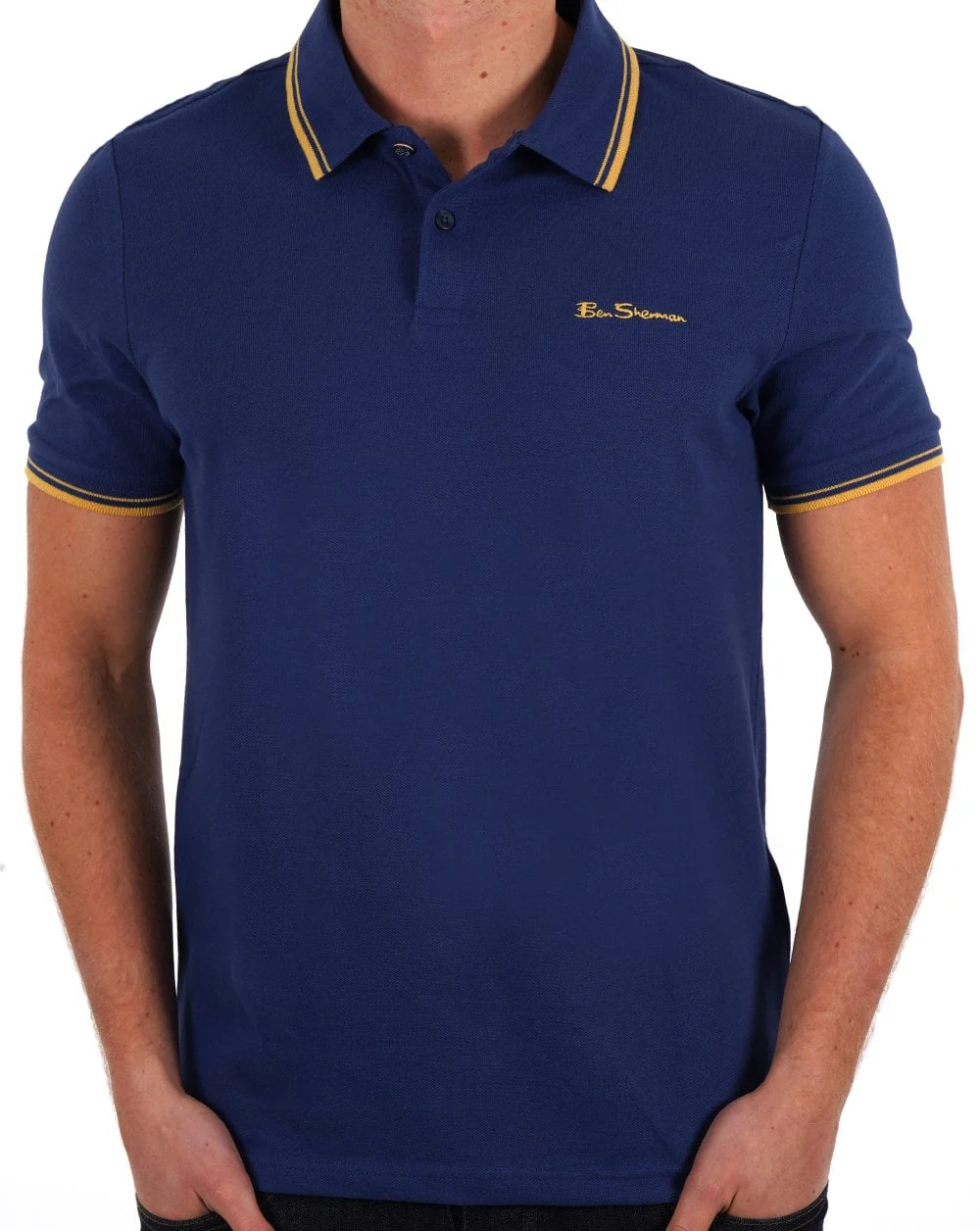 Ben Sherman Signature Polo Twilight Navy - Image 3
