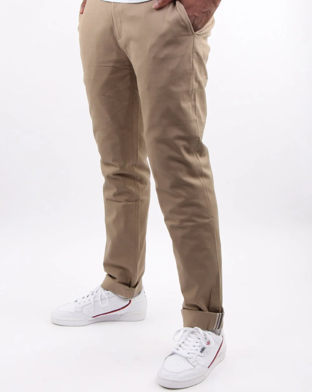 Ben Sherman Slim Stretch Chino Stone