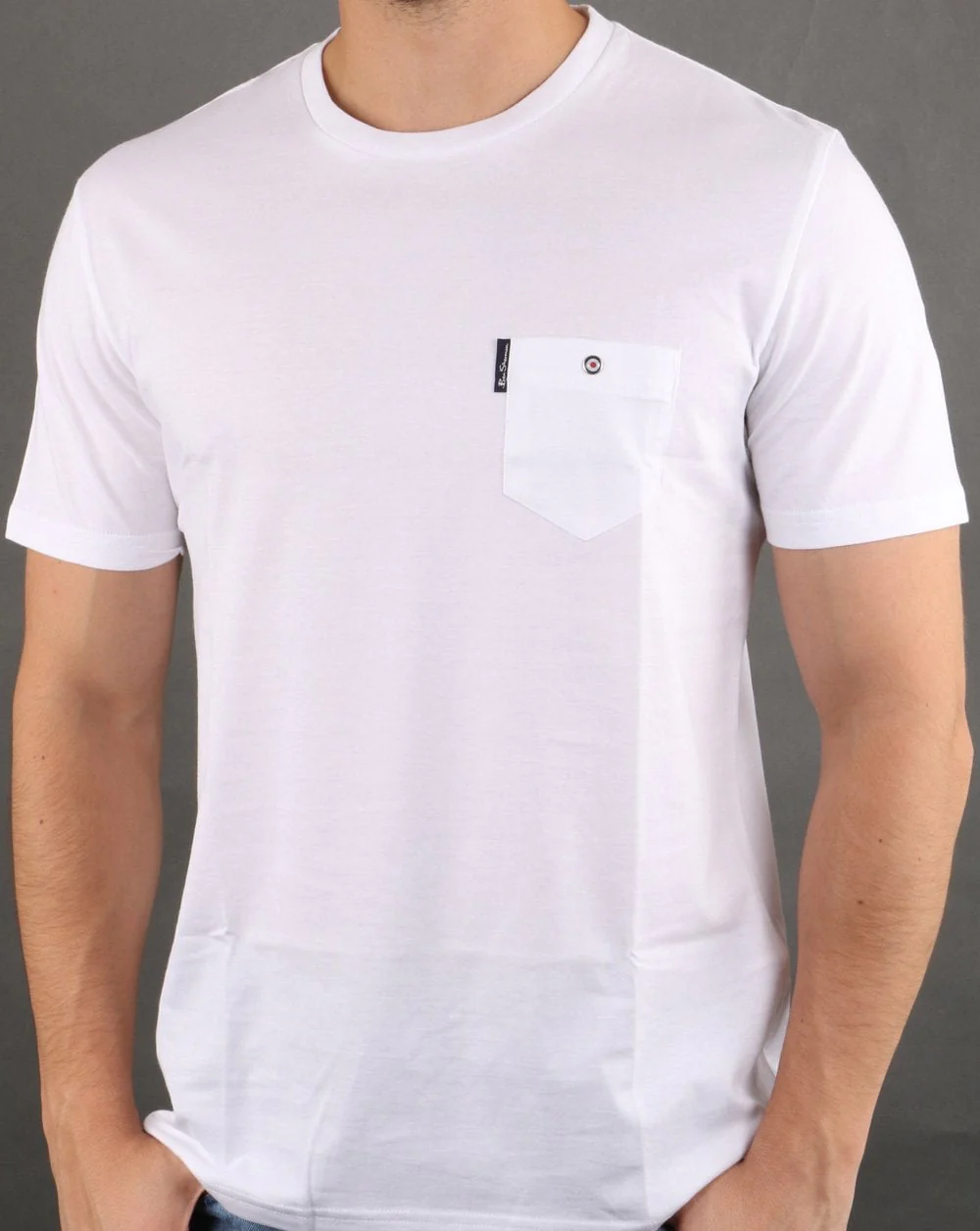 Ben Sherman Spade Pocket Tee White