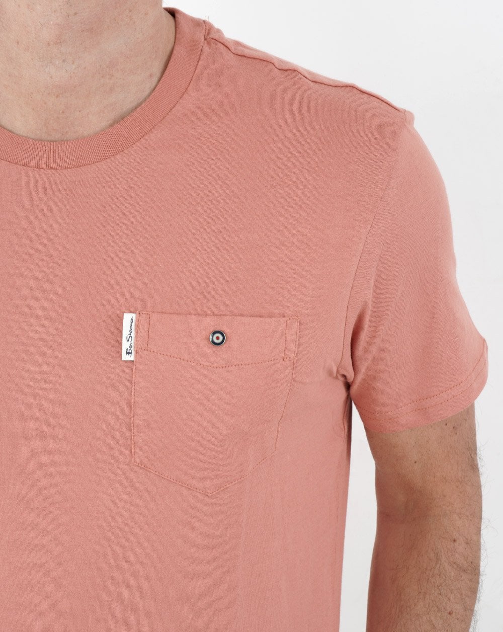 Ben Sherman T-shirt Dark Pink - Image 2