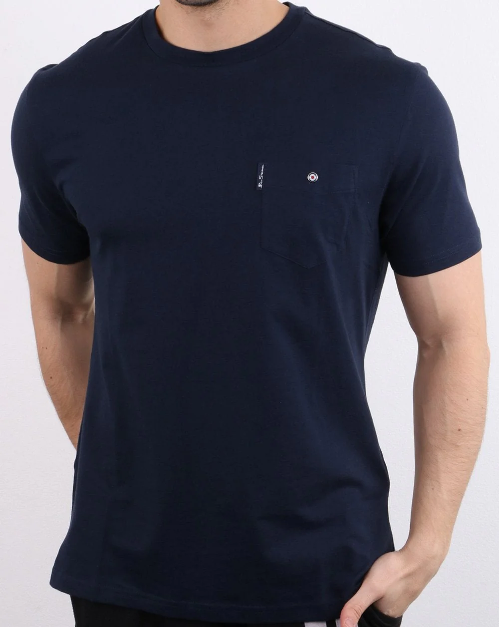 Ben Sherman T-shirt Navy - Image 2